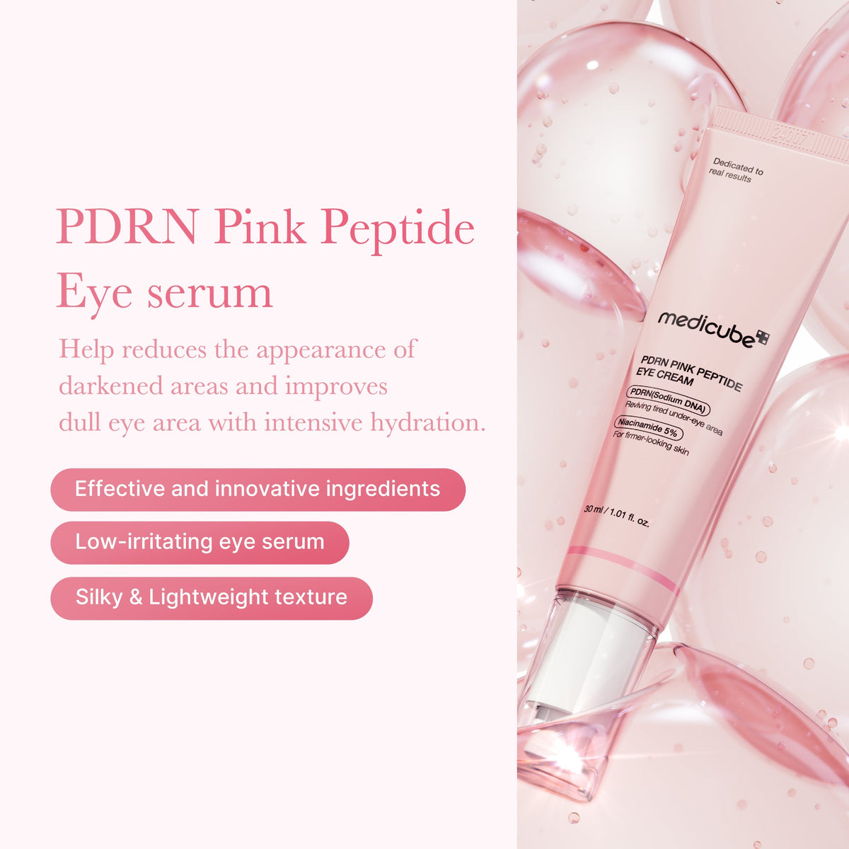 [Exclusive Deal] Amazon’s #1 Beauty Brand |  PDRN Pink Peptide Eye Cream
