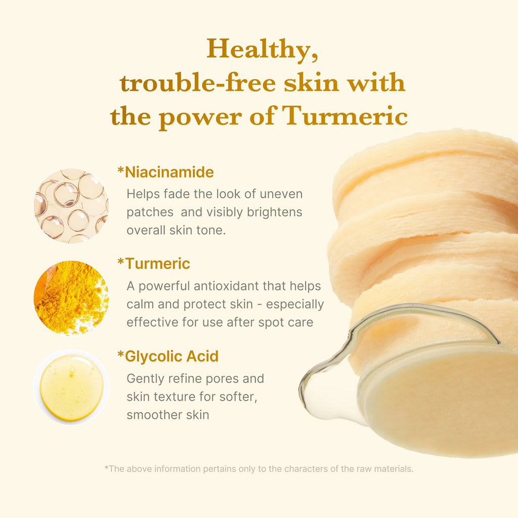 [GIFT] Kojic Acid Turmeric Toner Pad