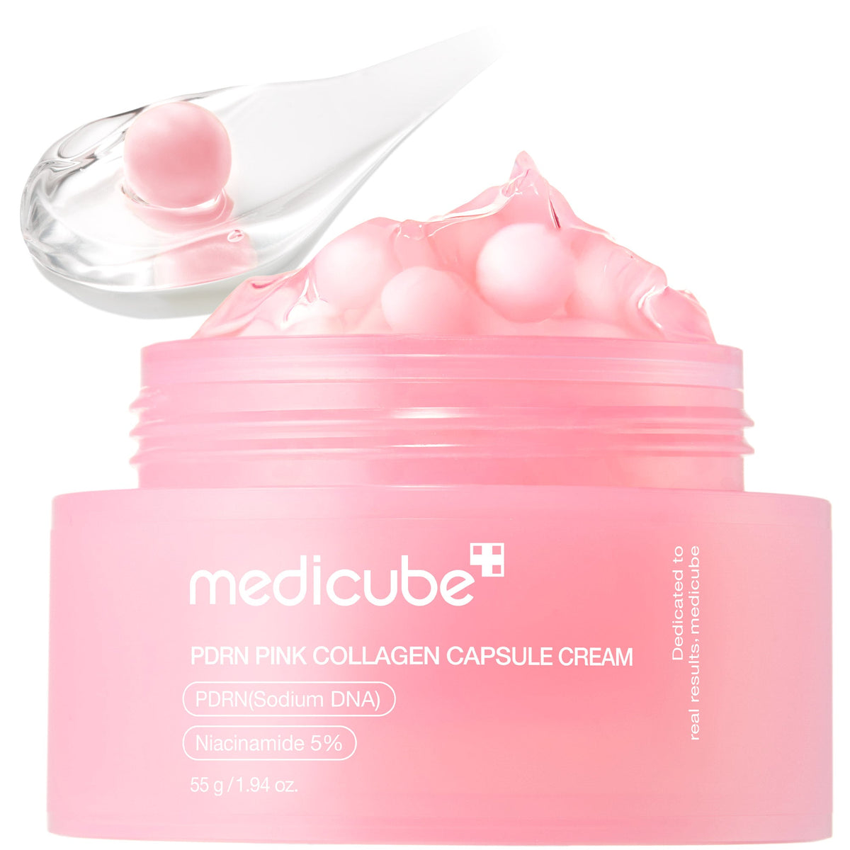PDRN Pink Collagen Capsule Cream - medicube.us