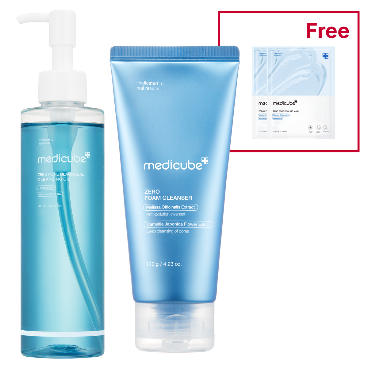 Zero Pore Blackhead Deep Cleansing Oil — Double Cleansing(+ Zero Foam Cleanser)