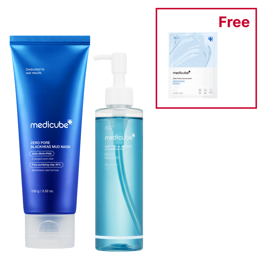 Zero Pore Blackhead Mud Mask — Deep Cleansing Duo